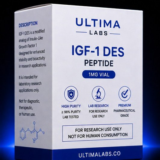 IGF-1 DES Peptide 1MG | Potent Muscle Growth Factor