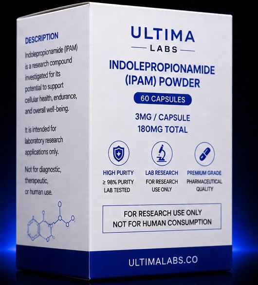 INDOLEPROPIONAMIDE (IPAM) POWDER (60 CAPSULES) (3MG/CAPSULE, 180MG TOTAL)