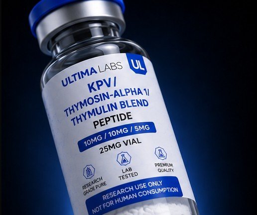 Immune Peptide Blend - KPV Thymosin Alpha 1 Thymulin 25mg Vial - Image 4