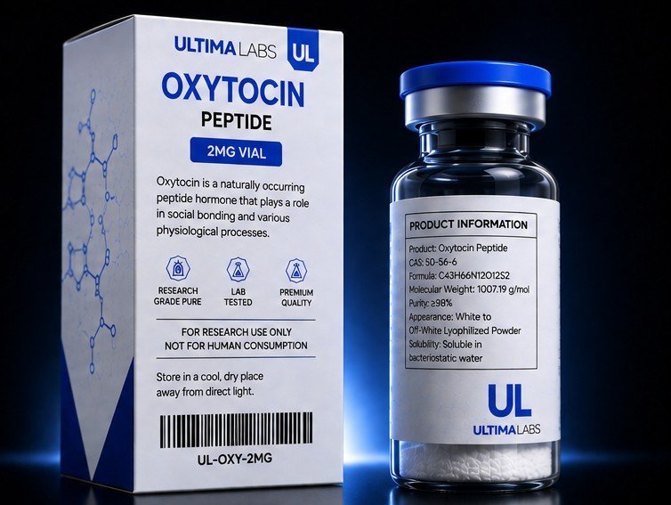 Oxytocin Peptide 2MG Vial - Bonding & Wellness Research - Image 2