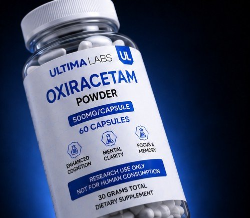 OXIRACETAM POWDER (60 CAPSULES)(500MG/CAPSULE, 30 GRAMS TOTAL) - Image 4