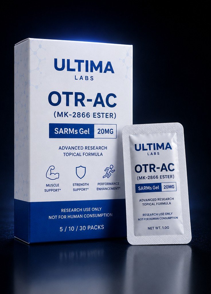 OTR-AC (MK-2866 Ester) SARMs Gel 20MG (Packs of 5, 10 or 30)