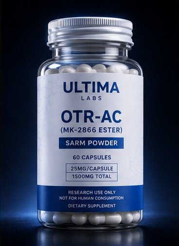 OTR-AC (MK-2866 ESTER) SARM POWDER (60 CAPSULES) (25MG/CAPSULE, 1500MG TOTAL) - Image 2