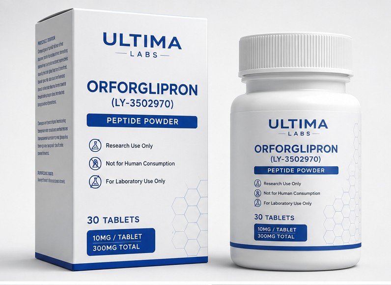 ORFORGLIPRON (LY-3502970) PEPTIDE POWDER (30 TABLETS) (10MG/TABLET, 300MG TOTAL)