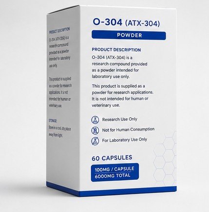 O-304 (ATX-304) POWDER (60 CAPSULES) (100MG/CAPSULES, 6000MG TOTAL) - Image 3