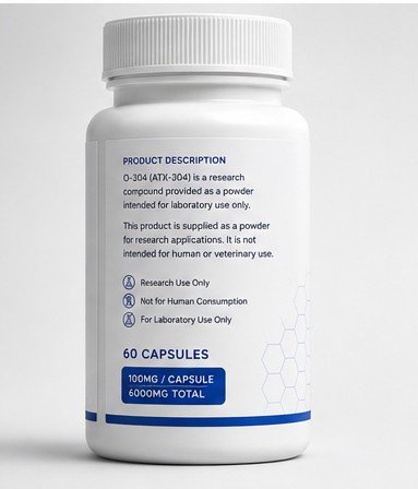 O-304 (ATX-304) POWDER (60 CAPSULES) (100MG/CAPSULES, 6000MG TOTAL) - Image 5