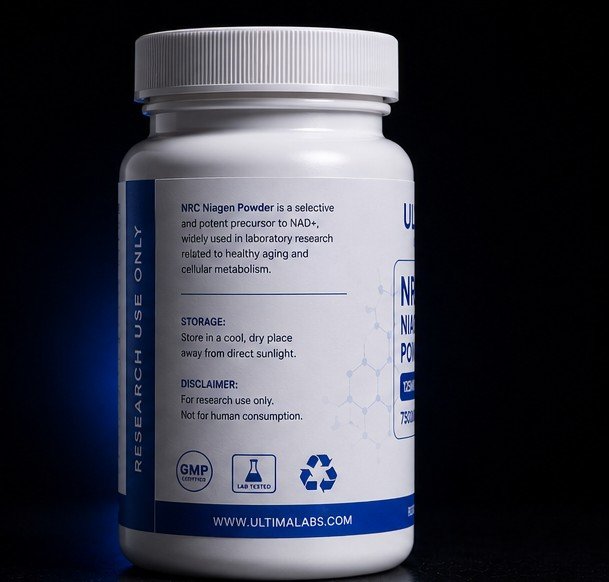 NRC NIAGEN POWDER (60 CAPSULES) (125MG/CAPSULE, 7500MG TOTAL) - Image 2