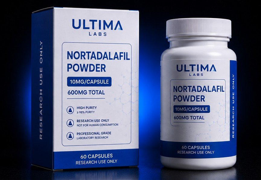 NORTADALAFIL POWDER (60 CAPSULES) (10MG/CAPSULE, 600MG TOTAL)