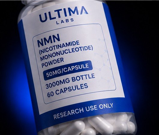 NMN (NICOTINAMIDE MONONUCLEOTIDE) POWDER (60 CAPSULES) (50MG/CAPSULE, 3000MG BOTTLE) - Image 5
