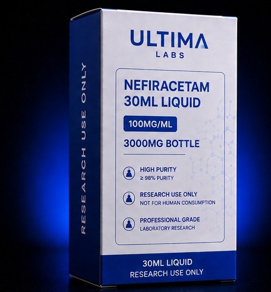 NEFIRACETAM 30ML LIQUID (100MG/ML, 3000MG BOTTLE)