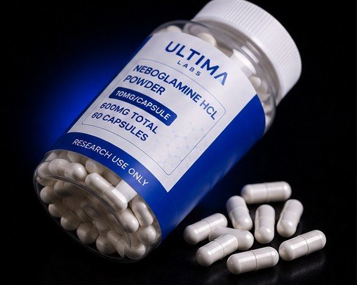 NEBOGLAMINE HCL POWDER (60 CAPSULES) (10MG/CAPSULE, 600MG TOTAL) - Image 3