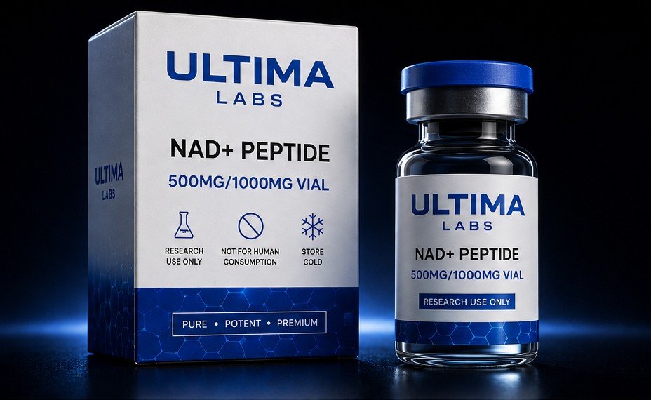 NAD+ Peptide 500mg Vial - High Purity Research Grade