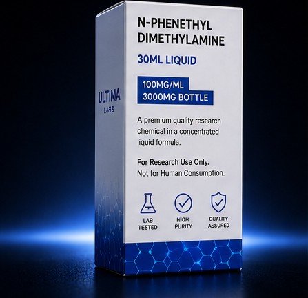 N-PHENETHYL DIMETHYLAMINE 30ML LIQUID (100MG/ML, 3000MG BOTTLE) - Image 5