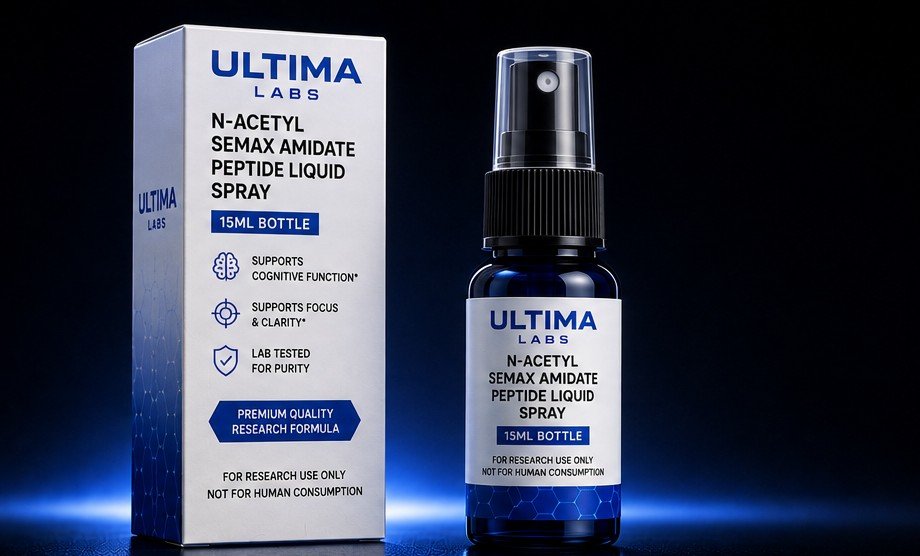 N-ACETYL SEMAX AMIDATE PEPTIDE LIQUID SPRAY 15ML BOTTLE