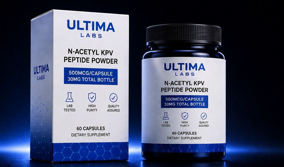 N-ACETYL KPV PEPTIDE POWDER (60 CAPSULES) (500MCG/CAPSULE, 30MG TOTAL BOTTLE)
