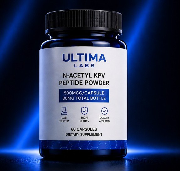 N-ACETYL KPV PEPTIDE POWDER (60 CAPSULES) (500MCG/CAPSULE, 30MG TOTAL BOTTLE) - Image 2