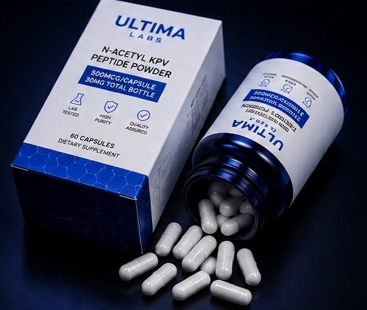 N-ACETYL KPV PEPTIDE POWDER (60 CAPSULES) (500MCG/CAPSULE, 30MG TOTAL BOTTLE) - Image 4
