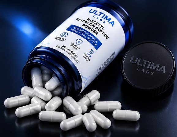 N-Acetyl Epitalon Peptide Powder 60 Capsules - 500mcg - Image 4