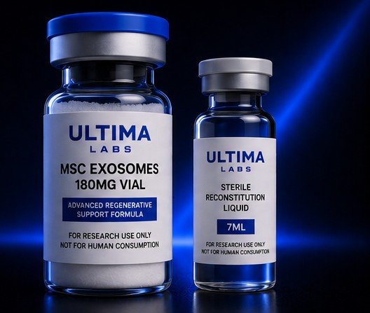 MSC EXOSOMES 180MG VIAL WITH 7ML STERILE RECONSTITUTION LIQUID VIAL - Image 5