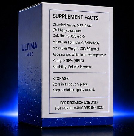 MRZ-9547 (R)-PHENYLPIRACETAM POWDER (5 GRAMS) - Image 6
