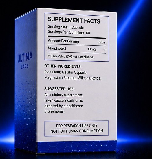 MORPHODROL POWDER (60 CAPSULES) (10MG/CAPSULE, 600MG TOTAL) - Image 3