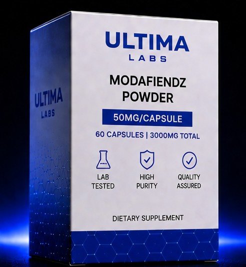 MODAFIENDZ POWDER (60 CAPSULES) (50MG/CAPSULE, 3000MG TOTAL) - Image 2
