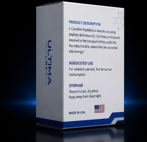 L-CARNITINE PEPTIDE 500MG VIAL - Image 2