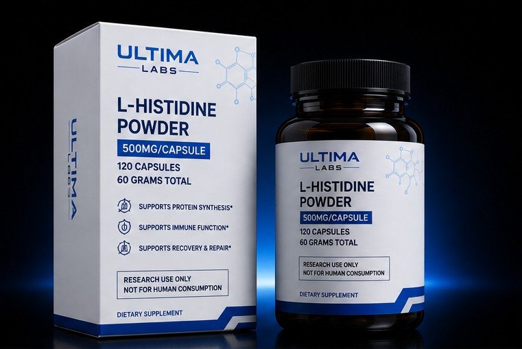 L-HISTIDINE POWDER (120 CAPSULES) (500MG/CAPSULE, 60 GRAMS TOTAL)