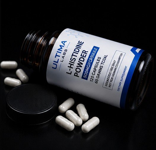 L-HISTIDINE POWDER (120 CAPSULES) (500MG/CAPSULE, 60 GRAMS TOTAL) - Image 5