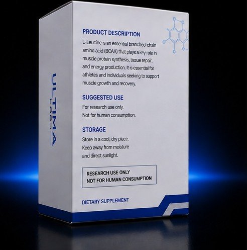 L-LEUCINE POWDER (300 CAPSULES) (500MG/CAPSULE, 150 GRAMS TOTAL) - Image 3