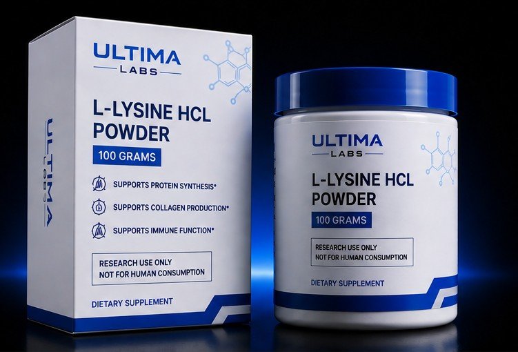 L-LYSINE HCL POWDER (100 GRAMS)