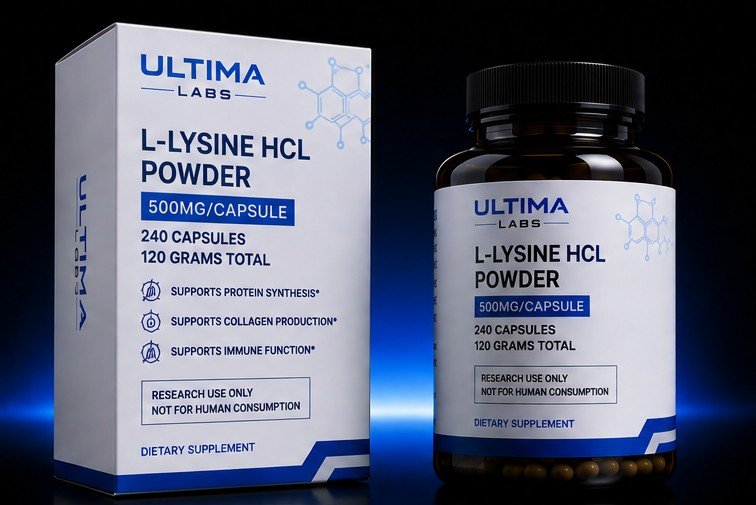 L-LYSINE HCL POWDER (240 CAPSULES) (500MG/CAPSULE, 120 GRAMS TOTAL)