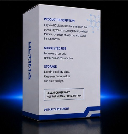 L-LYSINE HCL POWDER (240 CAPSULES) (500MG/CAPSULE, 120 GRAMS TOTAL) - Image 3