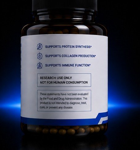 L-LYSINE HCL POWDER (240 CAPSULES) (500MG/CAPSULE, 120 GRAMS TOTAL) - Image 4