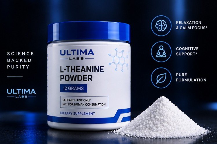 L-THEANINE POWDER (12 GRAMS) - Image 2