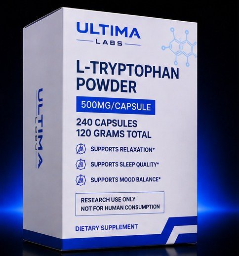 L-TRYPTOPHAN POWDER (240 CAPSULES) (500MG/CAPSULE, 120 GRAMS TOTAL)