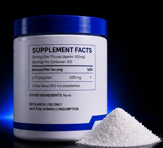 L-TRYPTOPHAN POWDER (50 GRAMS) - Image 2
