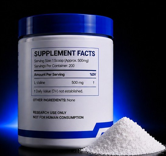 L-VALINE POWDER (100 GRAMS) - Image 2