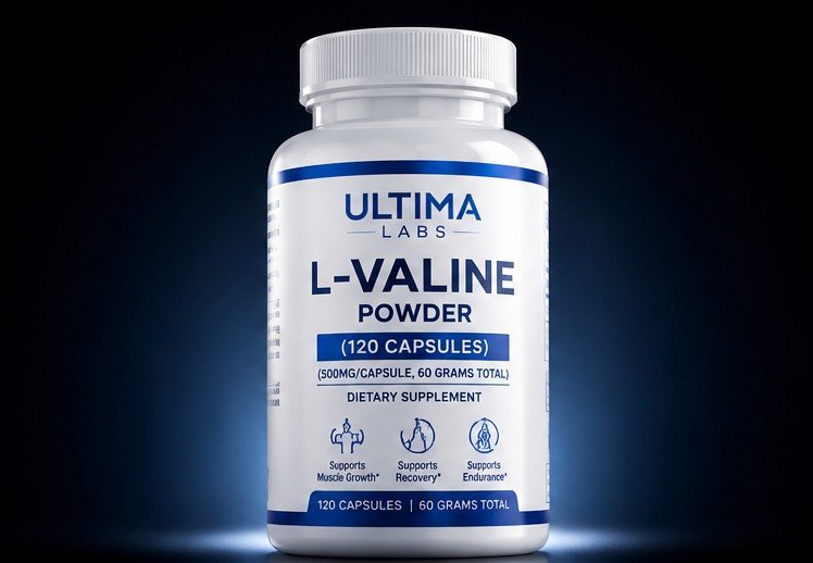 L-VALINE POWDER (120 CAPSULES) (500MG/CAPSULE, 60 GRAMS TOTAL)