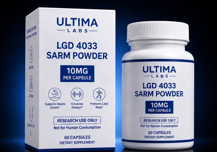 LGD 4033 SARM POWDER (60 CAPSULES) (10MG/CAPSULE, 600MG TOTAL)