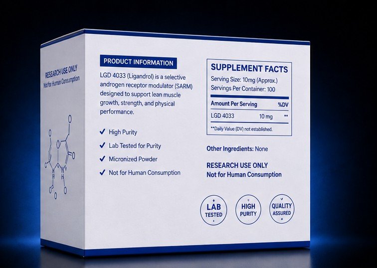 LGD 4033 SARM POWDER - 1000MG / 1 GRAM - Image 2