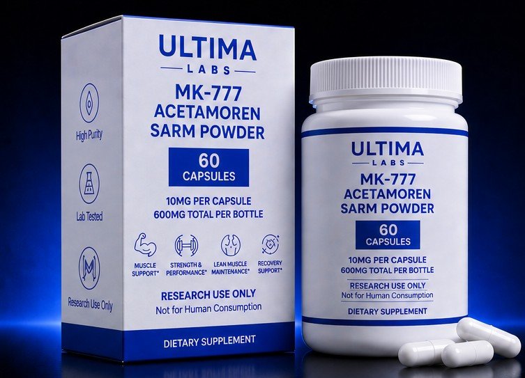 MK-777 ACETAMOREN SARM POWDER (60 CAPSULES) (10MG/CAPSULE, 600MG TOTAL) - Image 5
