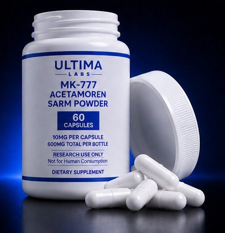MK-777 ACETAMOREN SARM POWDER (60 CAPSULES) (10MG/CAPSULE, 600MG TOTAL) - Image 4
