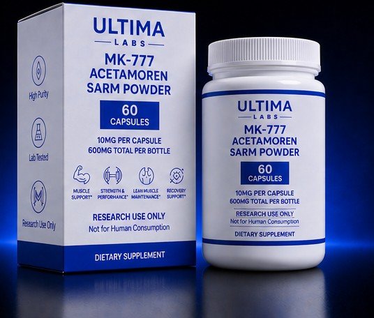 MK-777 ACETAMOREN SARM POWDER (60 CAPSULES) (10MG/CAPSULE, 600MG TOTAL)