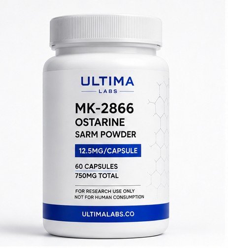 MK-2866 OSTARINE SARM POWDER (60 CAPSULES) (12.5MG/CAPSULE, 750MG TOTAL) - Image 2
