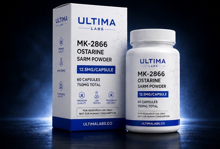MK-2866 OSTARINE SARM POWDER (60 CAPSULES) (12.5MG/CAPSULE, 750MG TOTAL) - Image 4