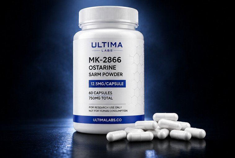 MK-2866 OSTARINE SARM POWDER (60 CAPSULES) (12.5MG/CAPSULE, 750MG TOTAL) - Image 5