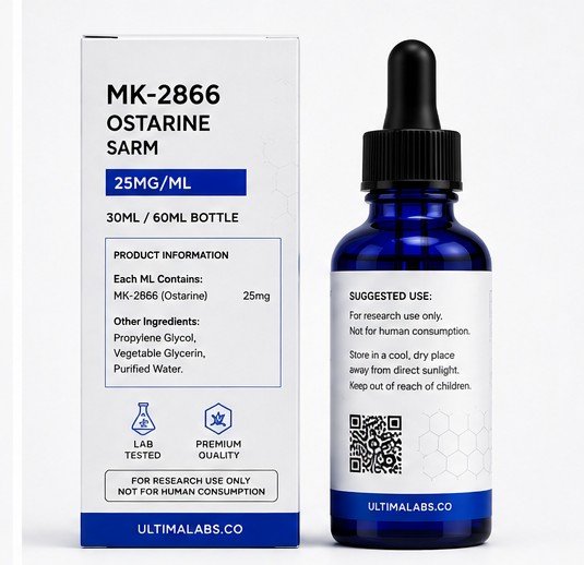MK-2866 OSTARINE SARM - 25MG/ML - 30ML/60ML BOTTLE - Image 2