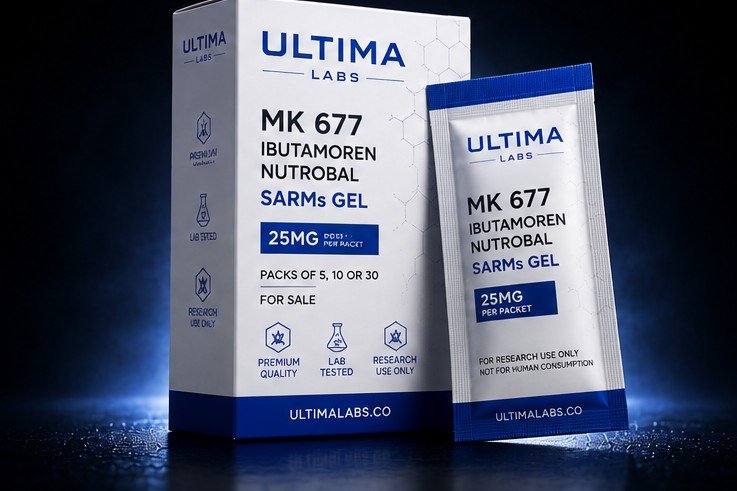 MK 677 Ibutamoren Nutrobal SARM Gel 25MG (Packs of 5, 10 or 30) For Sale - Image 5
