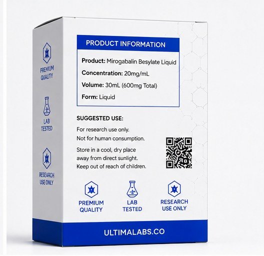 MIROGABALIN BESYLATE 30ML LIQUID (20MG/ML, 600MG BOTTLE) - Image 3